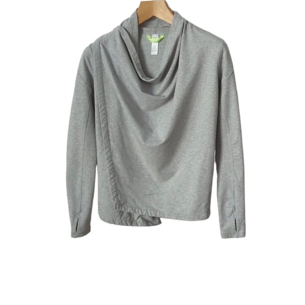 Ivivva Girls Wrap Sweatshirt With Zipper Connect Shoulder
